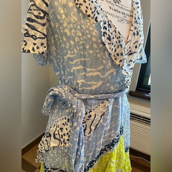 Tanya Taylor Printed Bianka Mini Colorful Dress - Picture 5 of 12